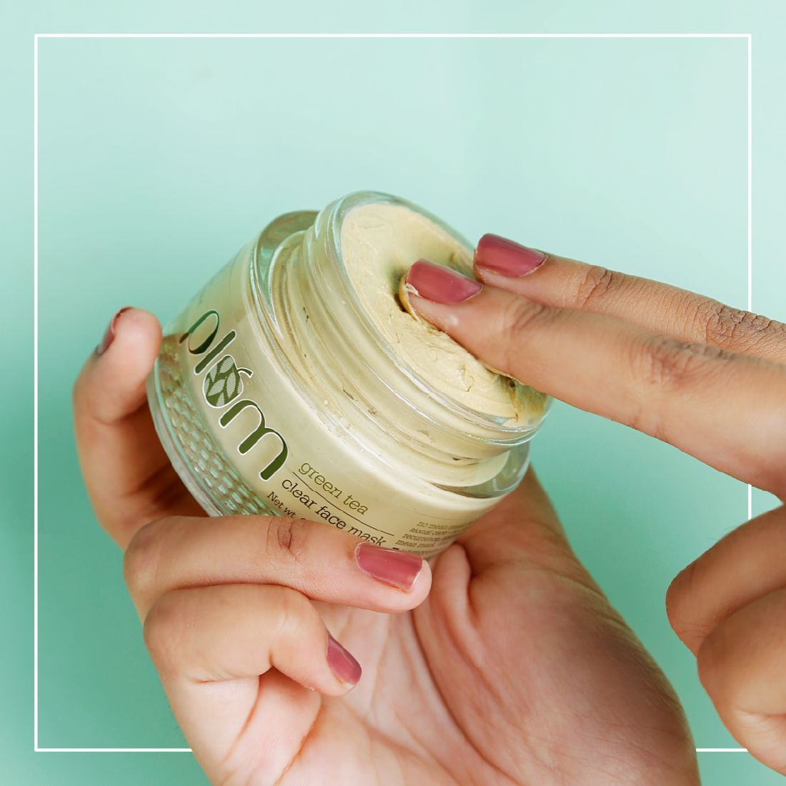 Plum Green Tea Clear Face Mask (60g)