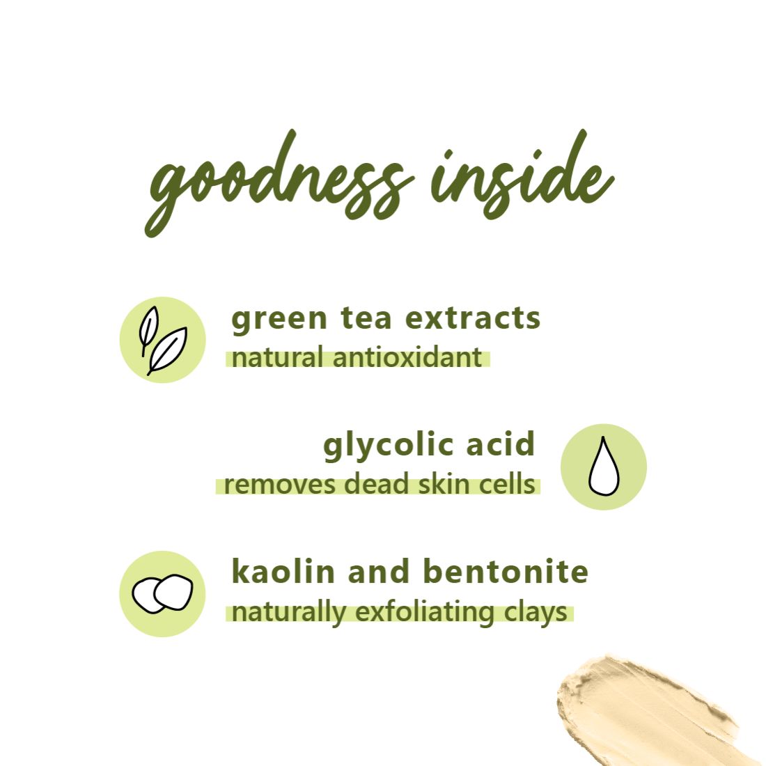 Plum Green Tea Clear Face Mask (60g)