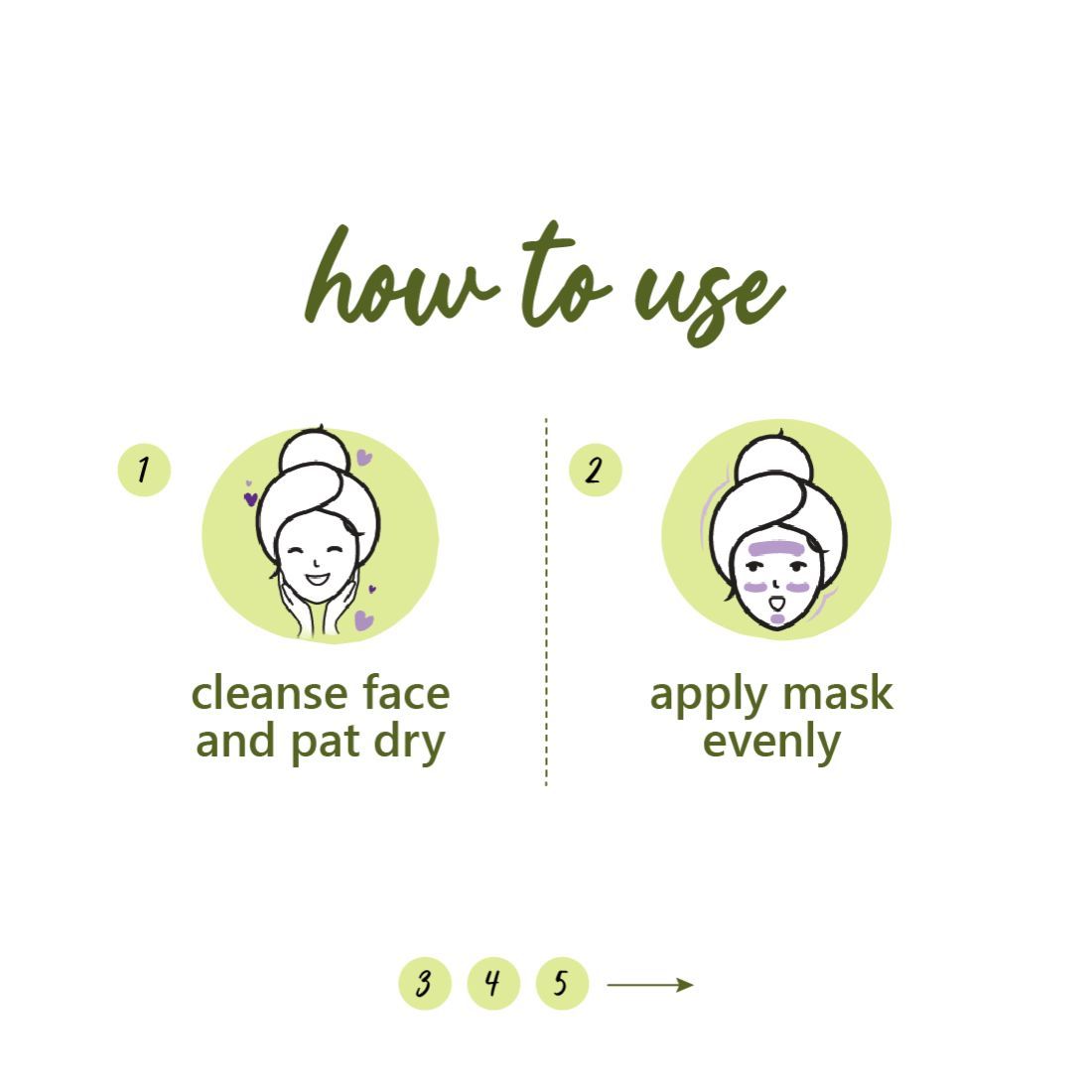 Plum Green Tea Clear Face Mask (60g)
